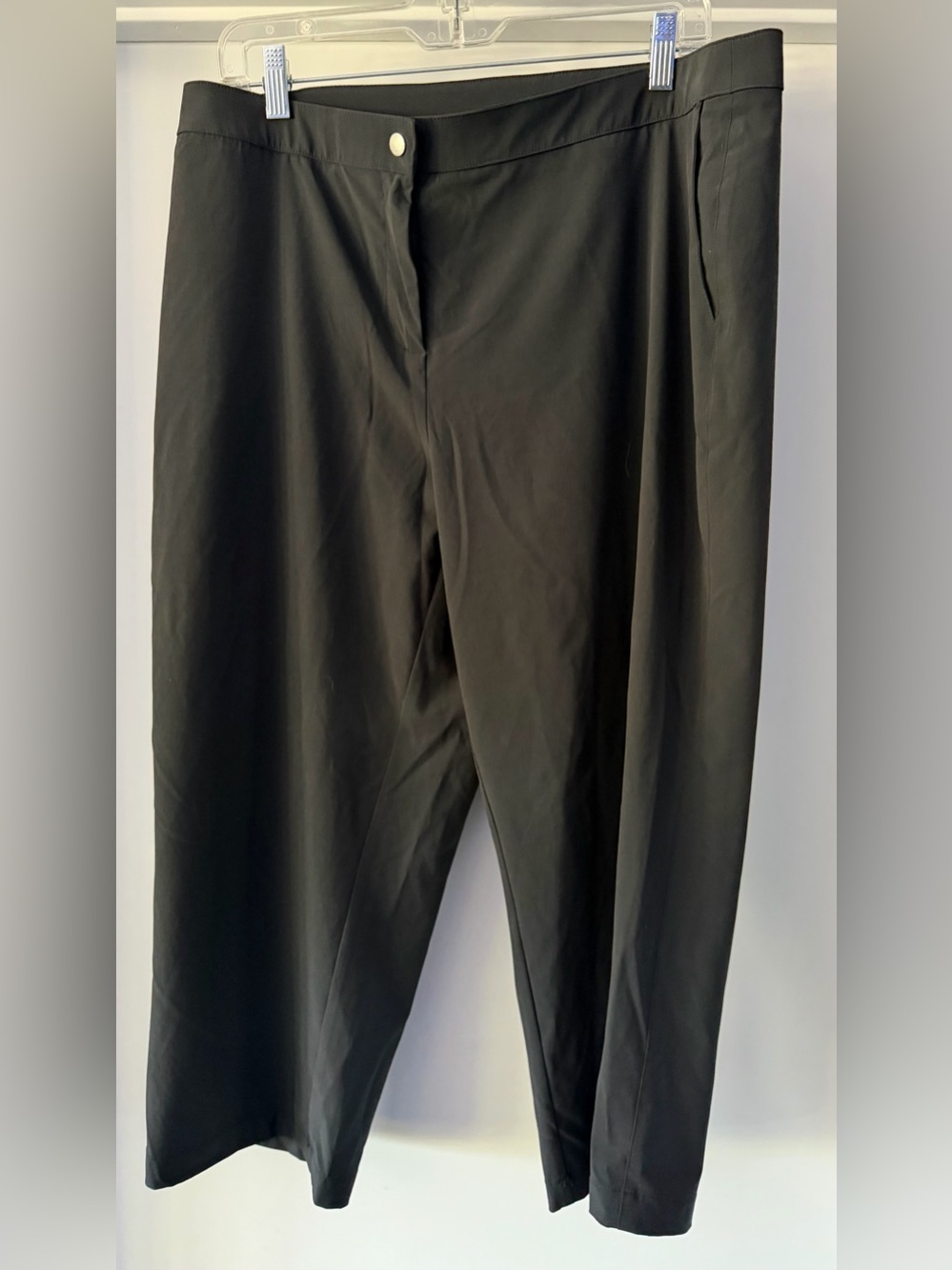 Chico's Black Wide-Leg  Women’s Capris